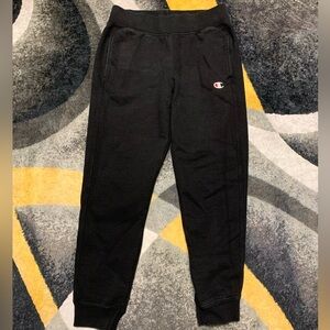 Champion Sweatpants Black Reverse Weave